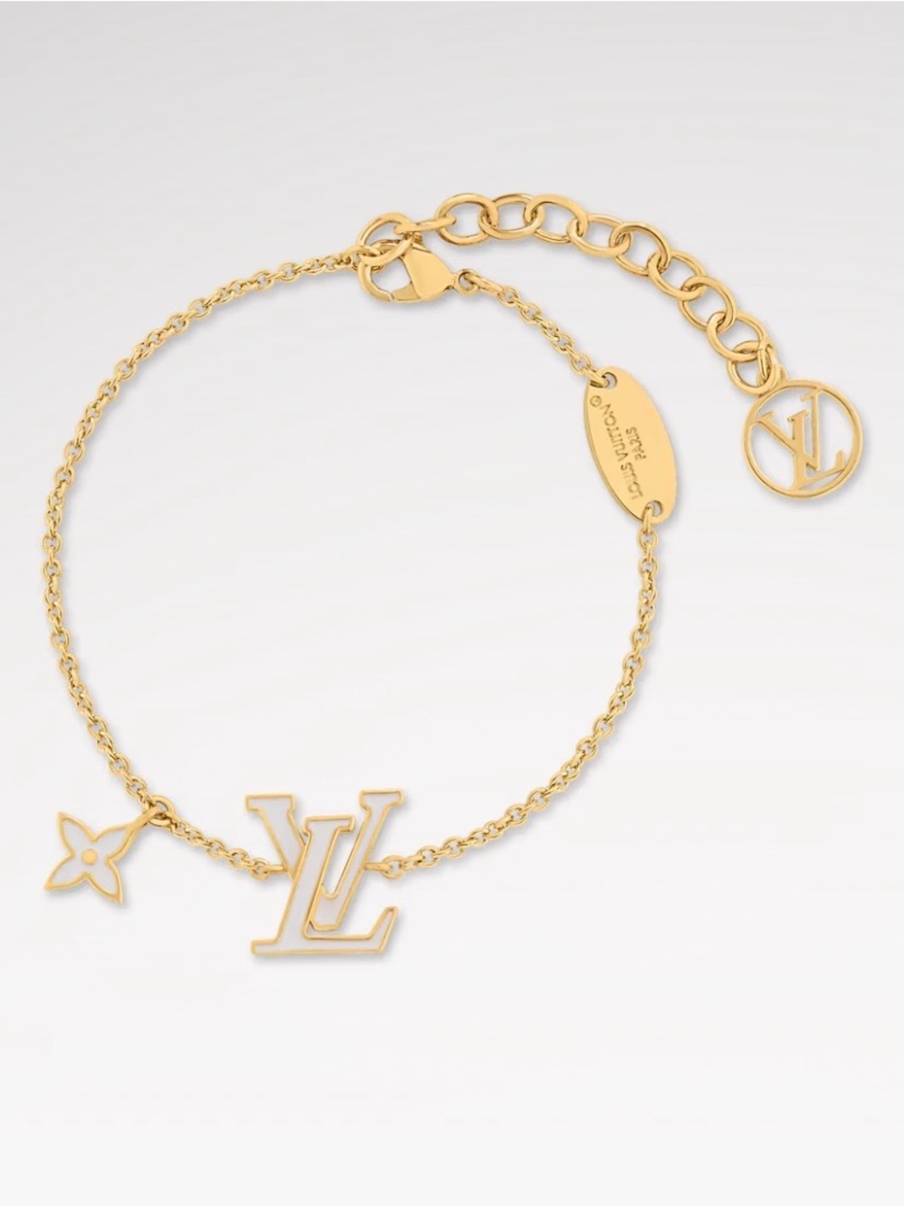 Iconic white/gold bracelet